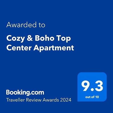 Cozy & Boho Top Center Apartment Szófia Kültér fotó